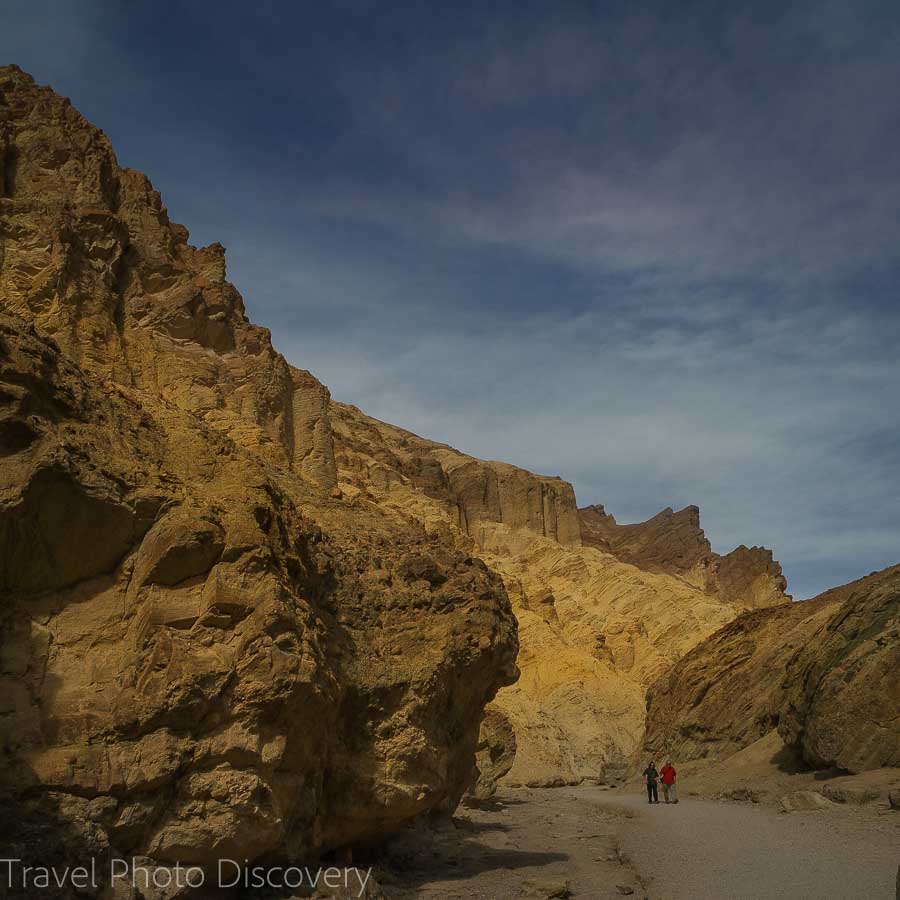 Golden Canyon trail Death Valley