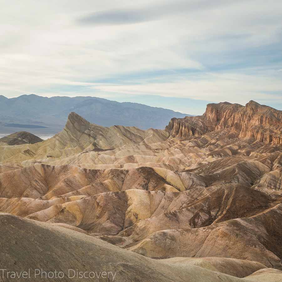 Zabriskie Point view point at Death Valley National Park