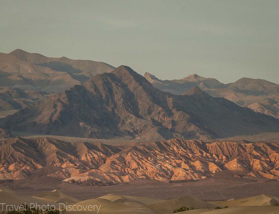 Travel Photo postcard Death Valley