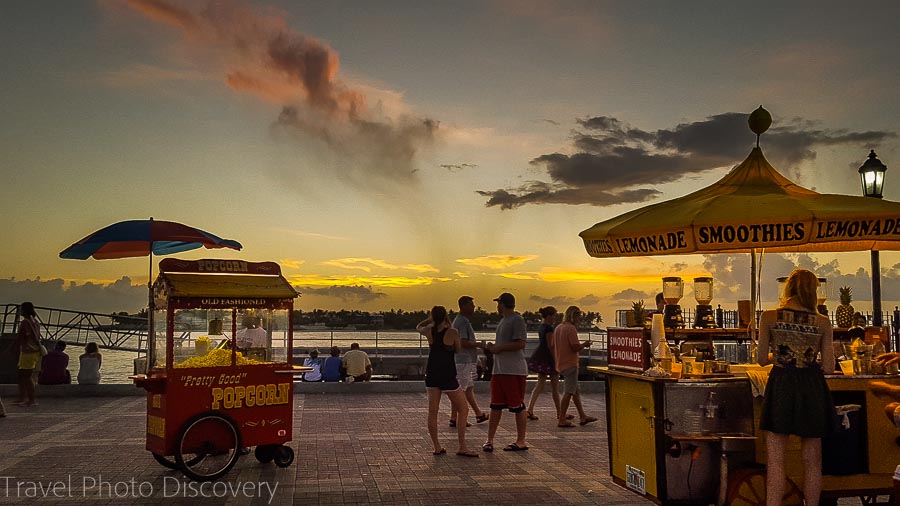 Mallory Square at sunset Key West