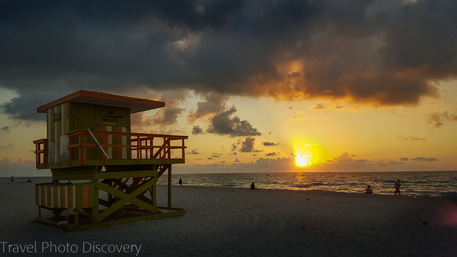 Enjoying sunrise at Miami Beach top things to do in Miami