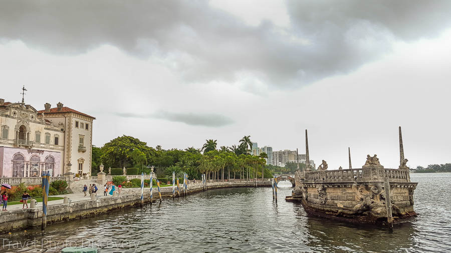 Touring Vizcaya home from the gardens