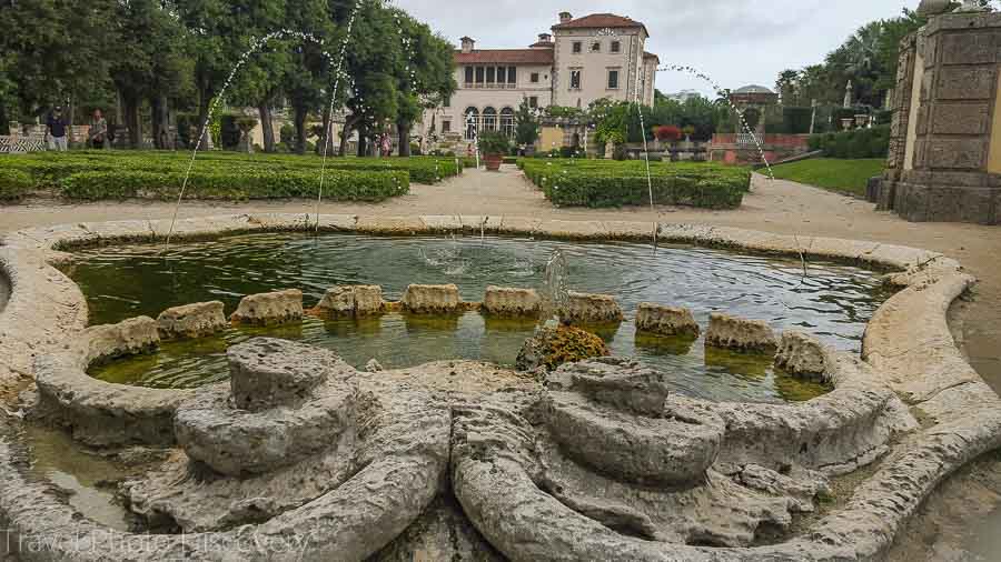 Touring Vizcaya home from the gardens