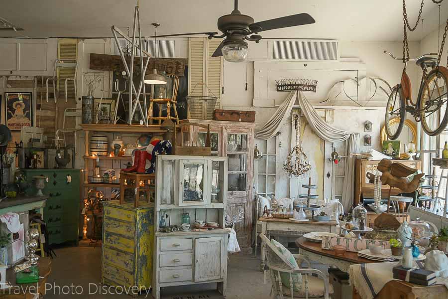 Antique shopping in Escondido California