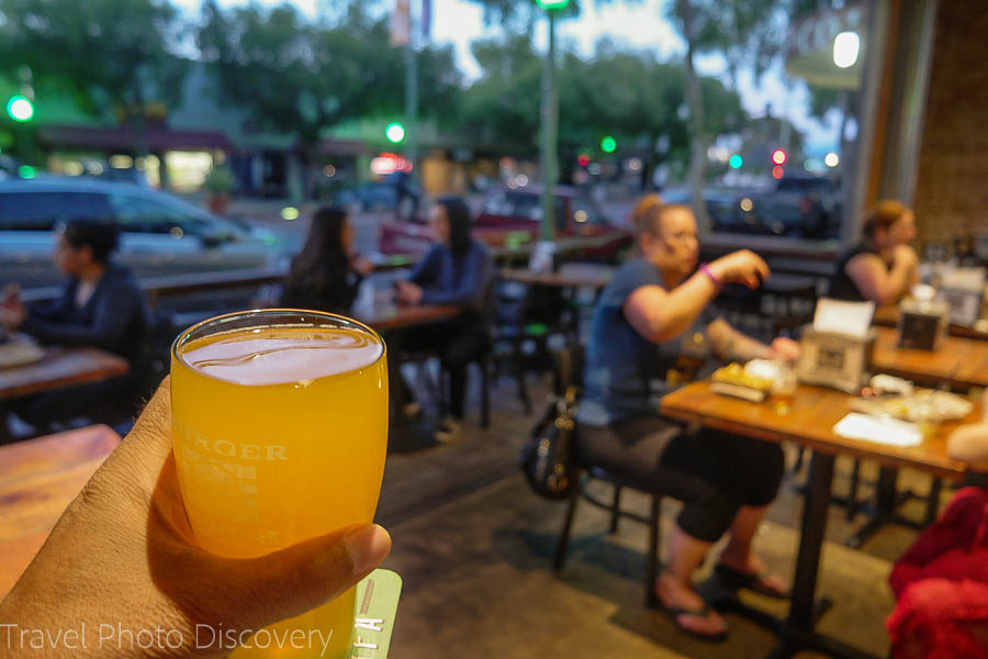 Burger Bench Visiting Escondido California