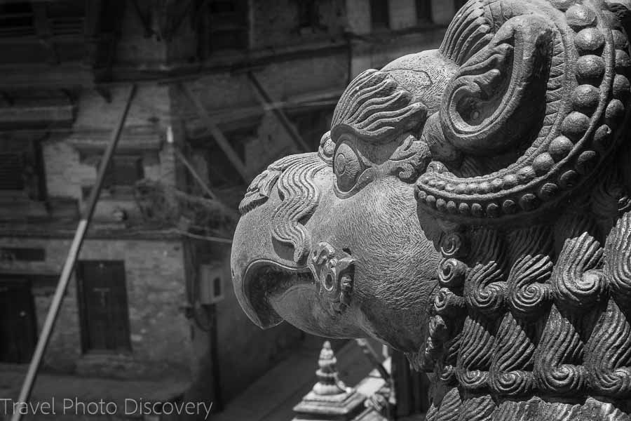 Architectural details Bhaktapur tour in Nepal