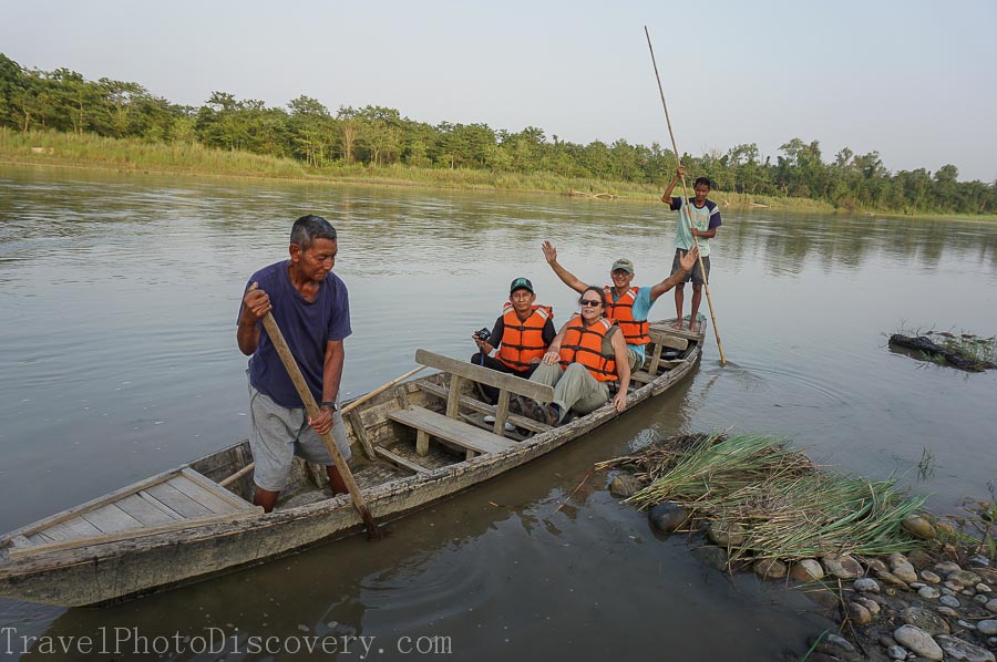 A river cruise at Chtwan National Park