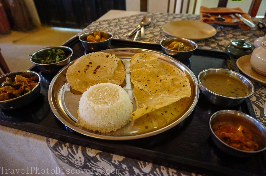 A luxurious dinner at Machan Wildlife resort