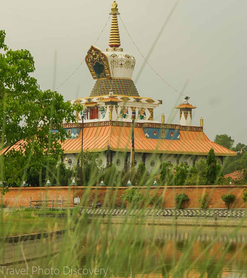 The German monastery at Lumbini