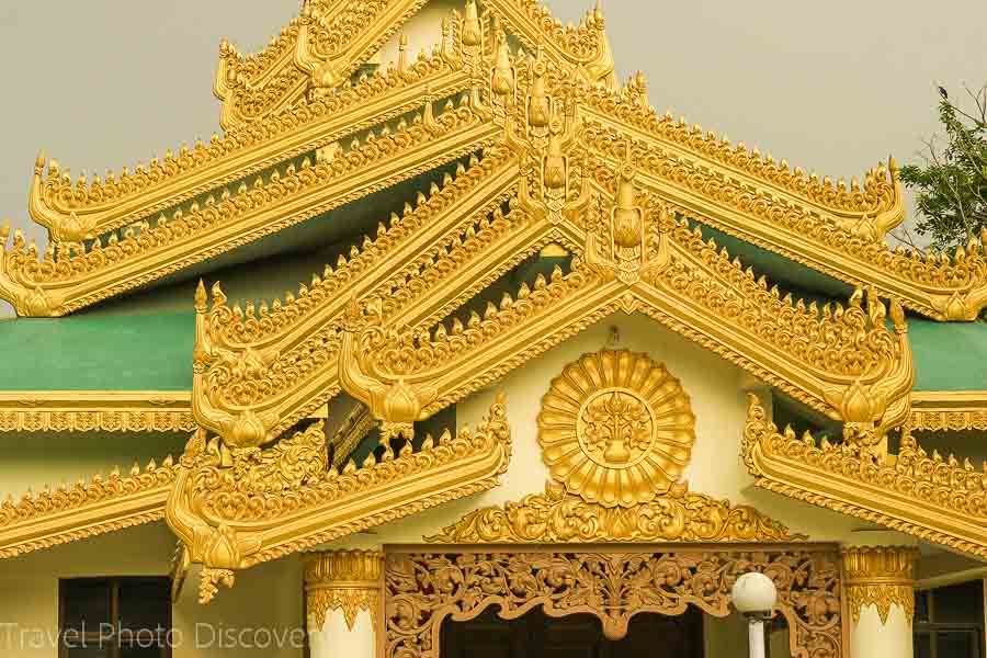 Theravadin temple built by Mahabodhi Society of India
