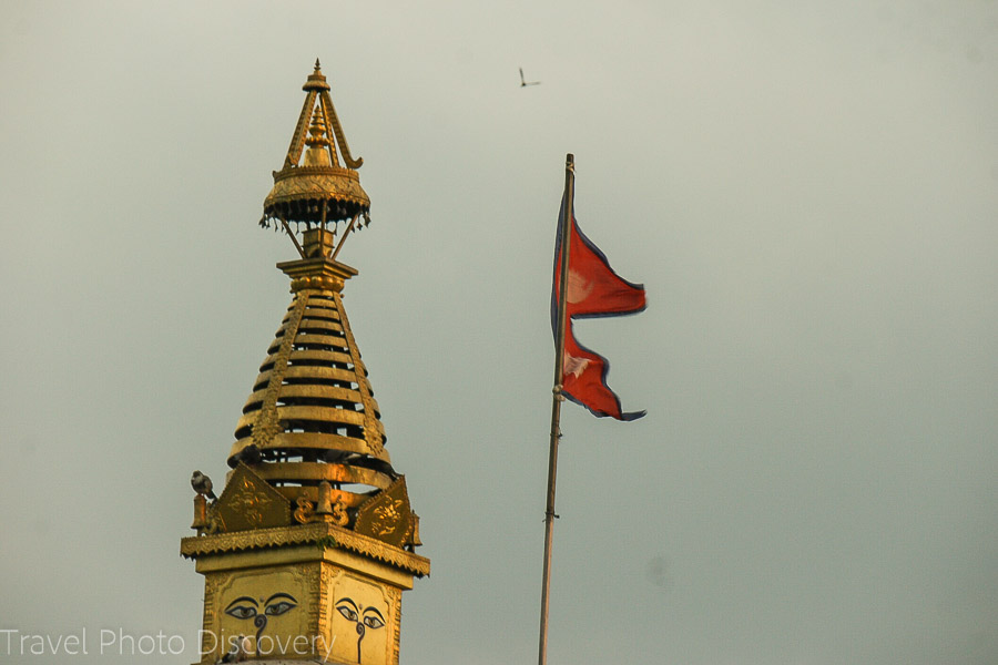 Holy temple and Unesco site at Lumbini