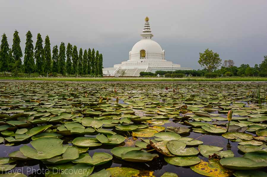 Monastery of world peace at Lumbini