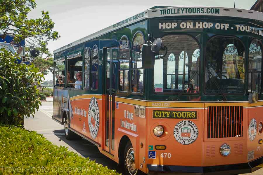 Hop On and Hop Off trolleys in San Diego