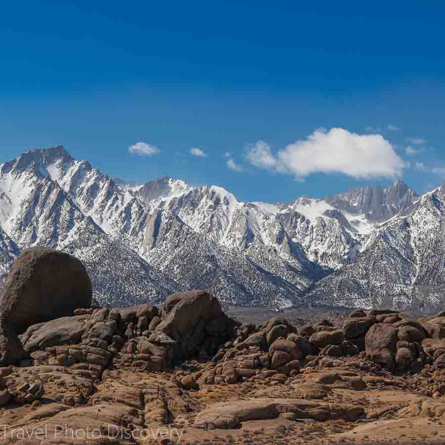 Whitney Portal Road up to Mt. Whitney