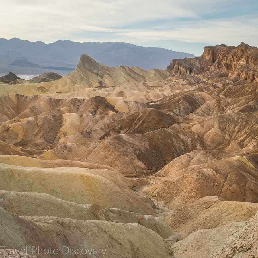 Death Valley National Park along the Eastern Sierra mountains