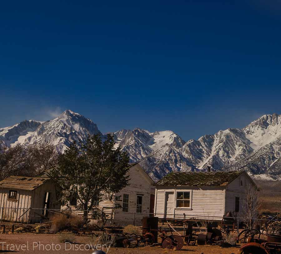 Independence at Inyo County Hwy 395 Eastern Sierras