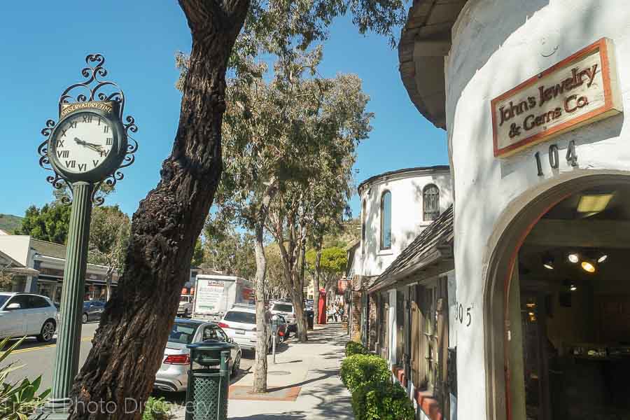 Exploring Laguna Beach downtown village