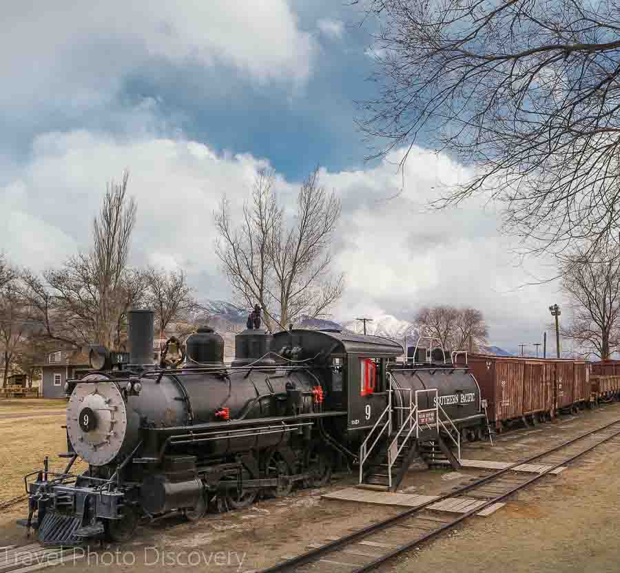 Laws train station and village, Bishop