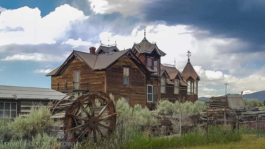 Mansion on the outskirts of Virginia City Montana