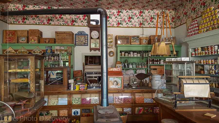 An old time general store in Virginia City Montana