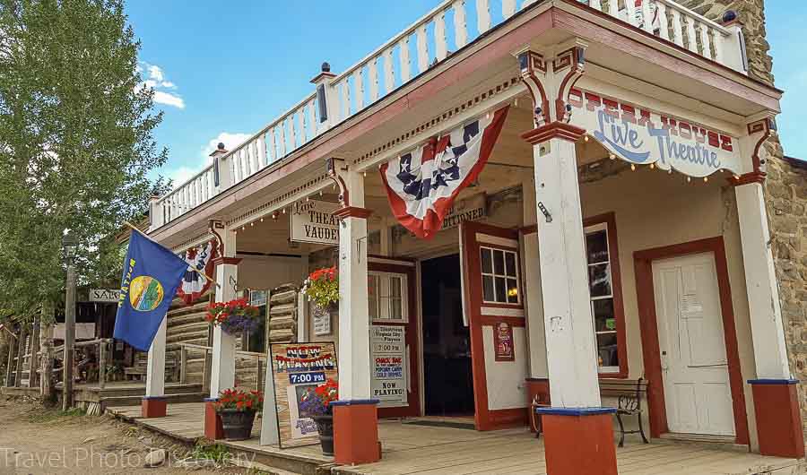 The main theater exploring Virginia City