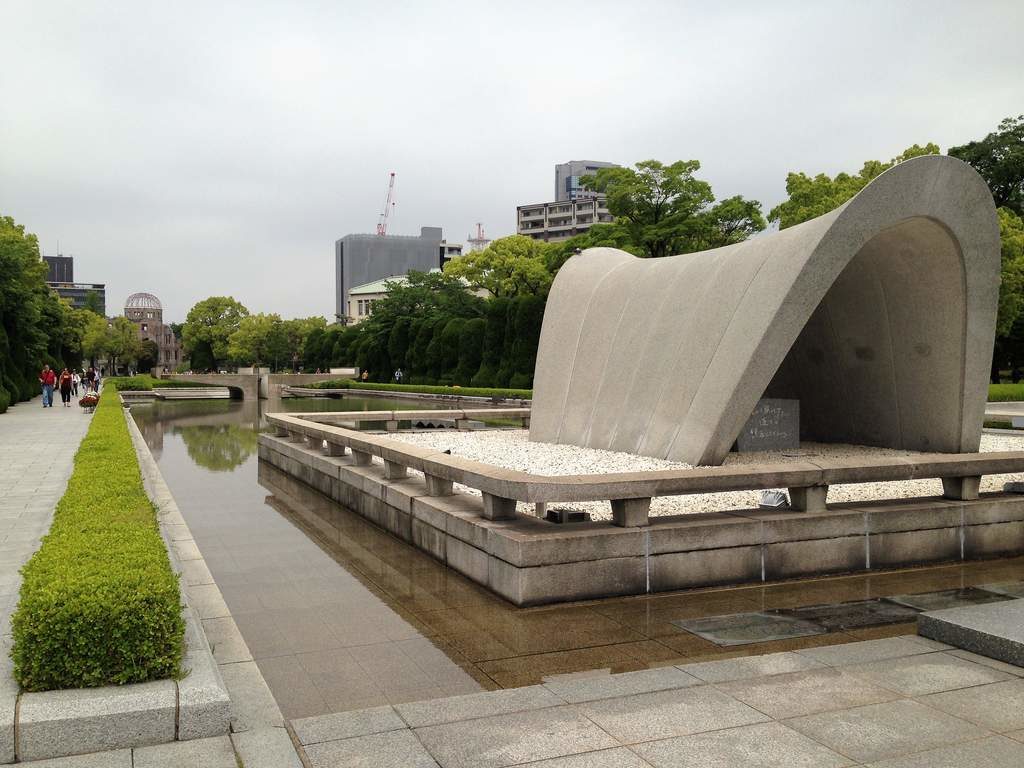 Memorial Cenotaph Peace Park Hiroshima