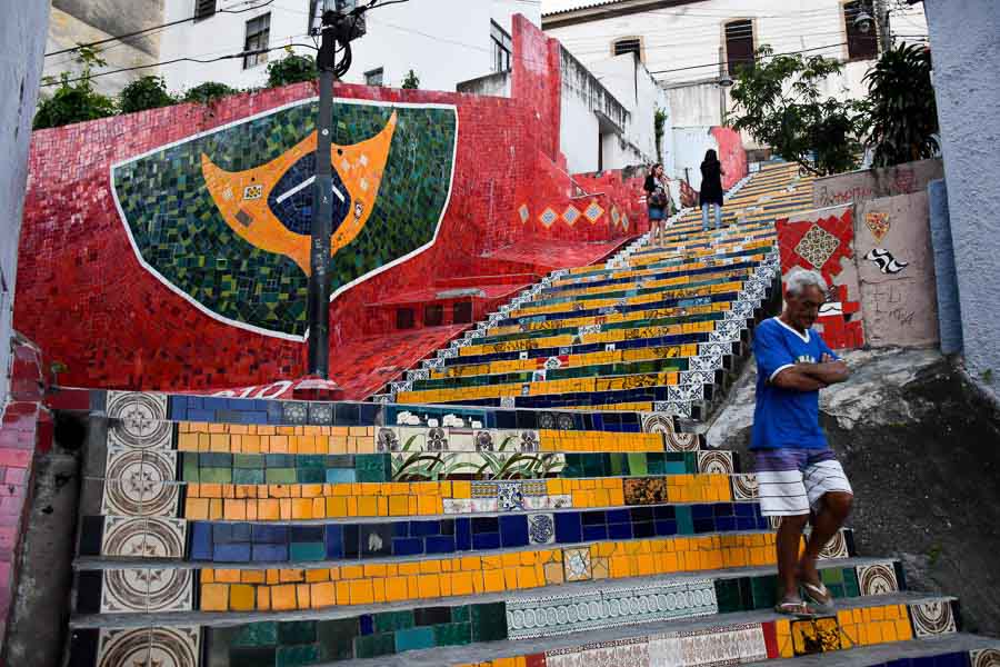 Cool Lapa steps in Rio