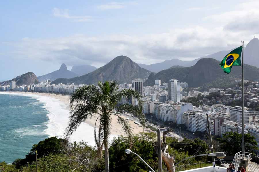copacabana beach areas of Rio