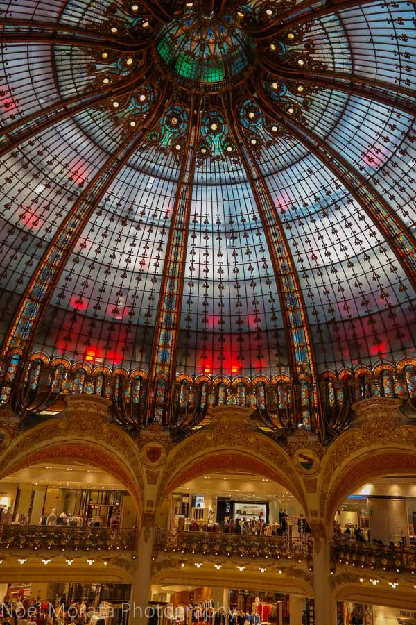 Free views from the Galleries Lafayette in Paris
