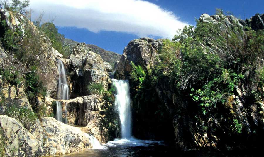 jonkershoek-waterfall Cape Town