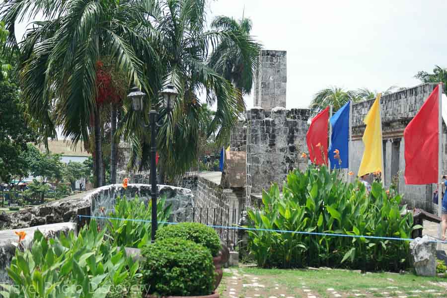 Fort San Pedro in the historic district of Cebu