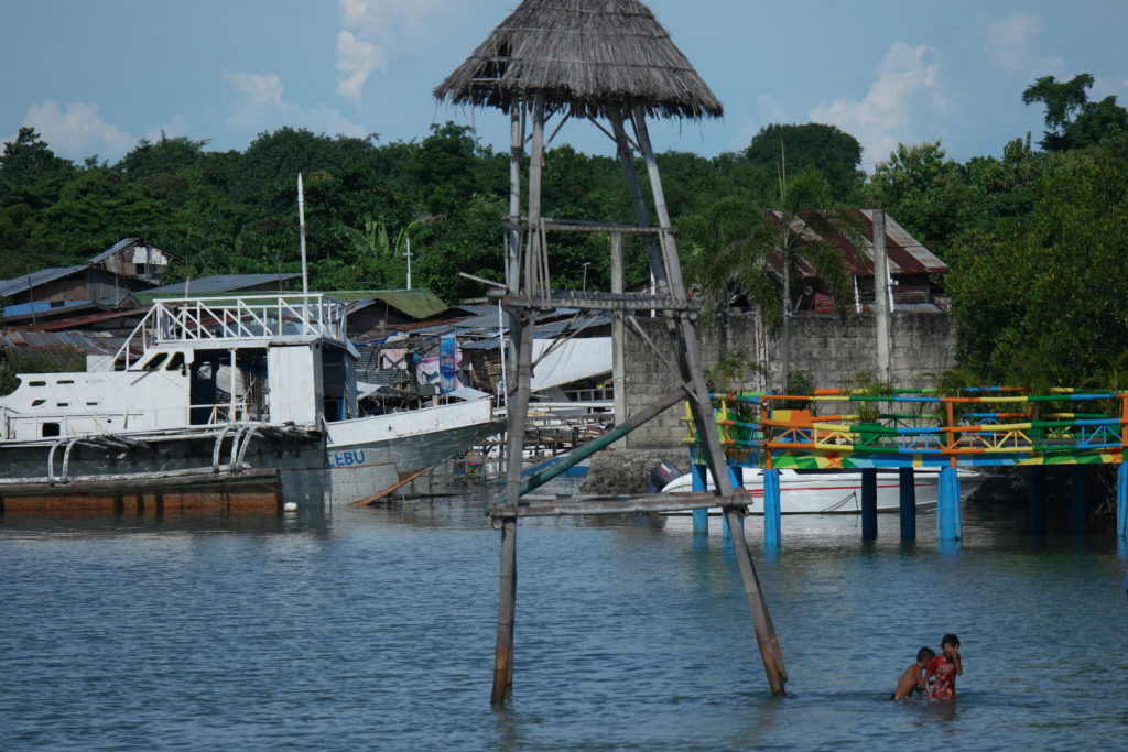 Mactan island coastal waterways