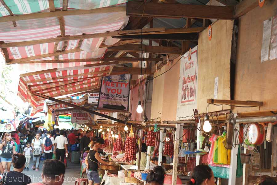 Mactan public market in Cebu