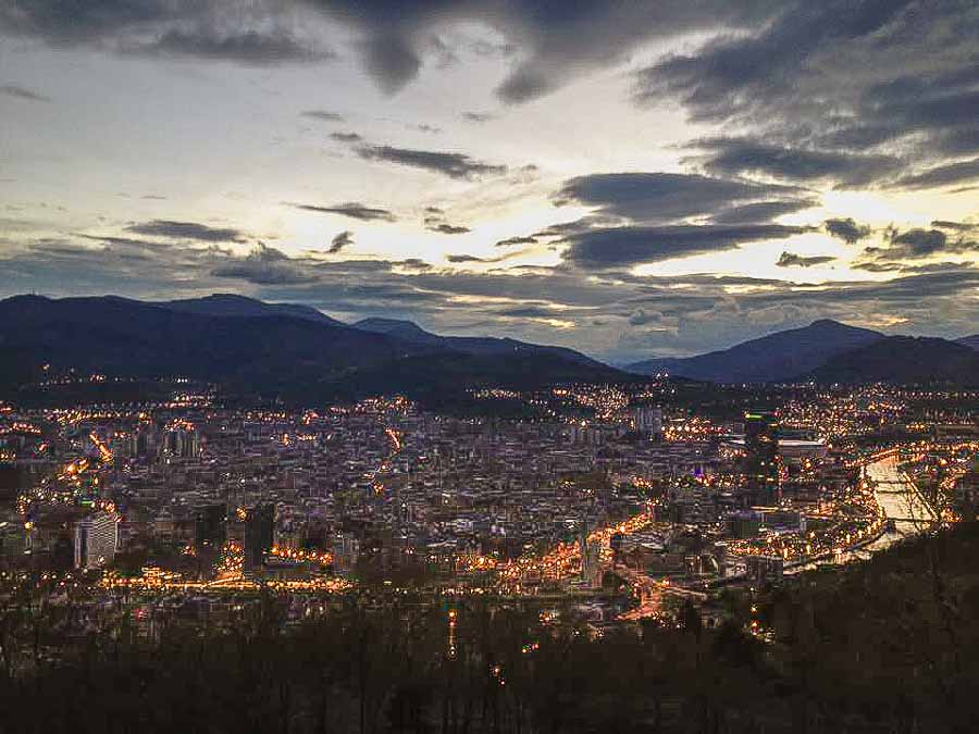 Mt Artxanda Bilbao visit in two days