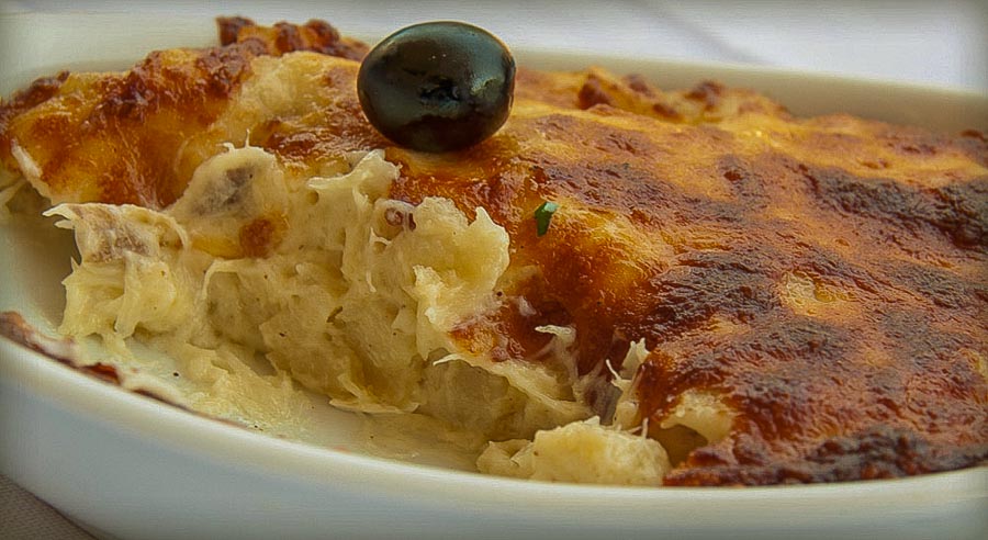 Bacalhau Com Natas to try while in Portugal
