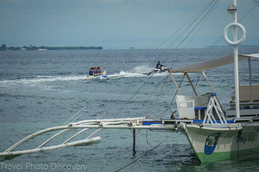 Island hopping off Mactan Island