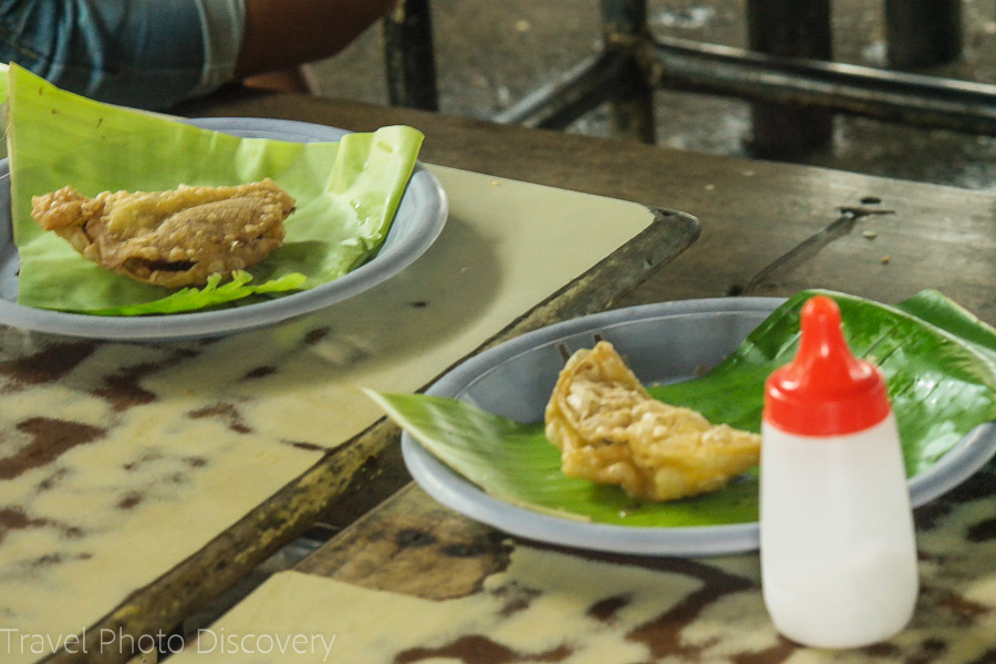 Fried empanada from Vigan