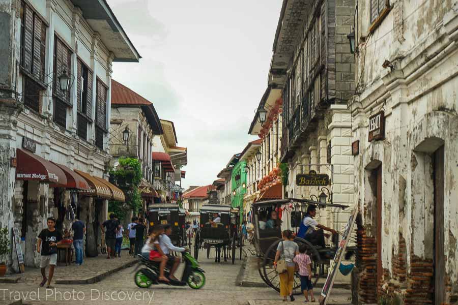 Calle Crisologo in Vigan City