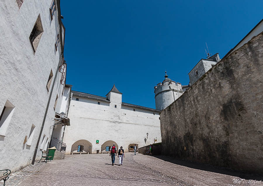 Inside the Hohensalzburg fortress