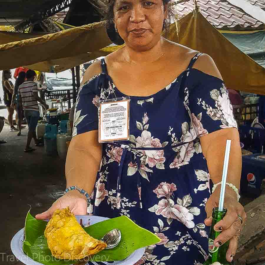 Empanada food stalls plaza Burgos