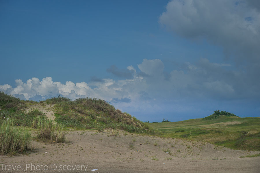 Paoay sand dunes Ilocos Norte Philippines