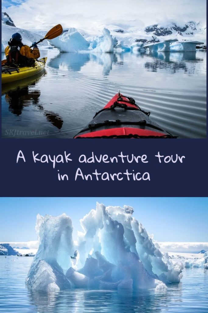 Kayak adventure tour in Antarctica