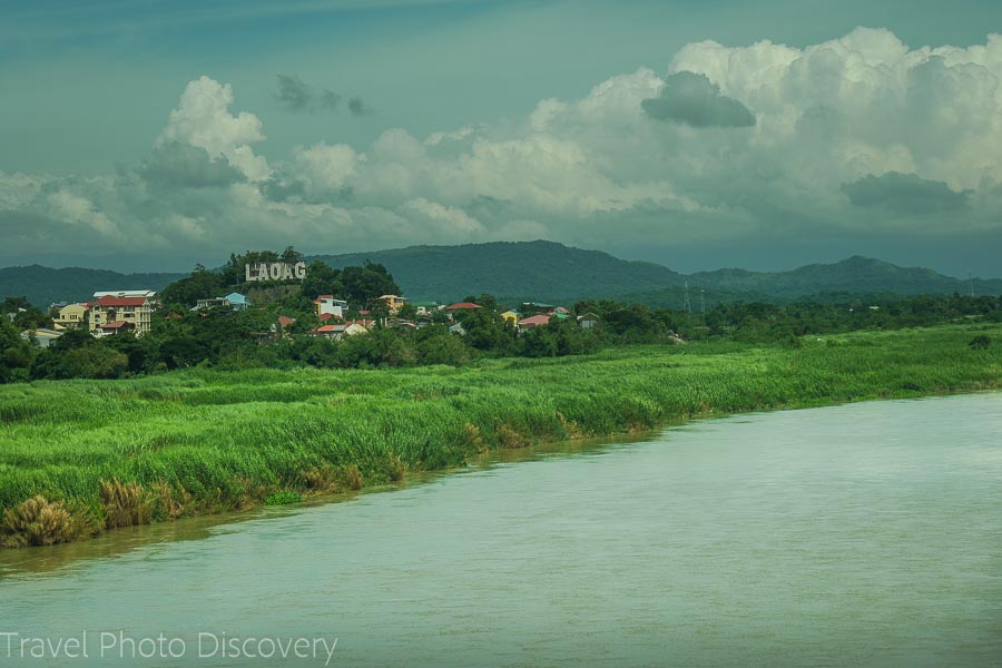 Scenic landscape around Loaog city Ilocos Norte