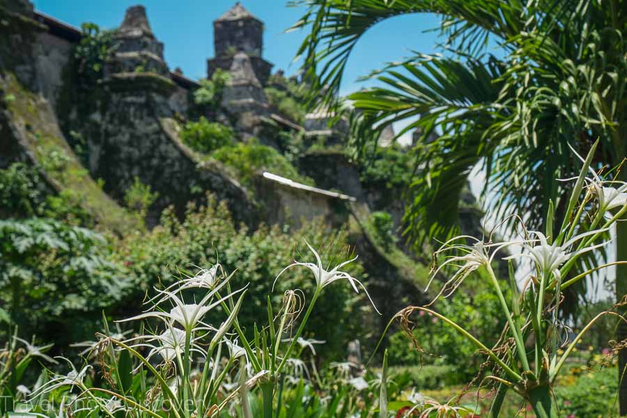 Paoay church gardens Ilocos Norte