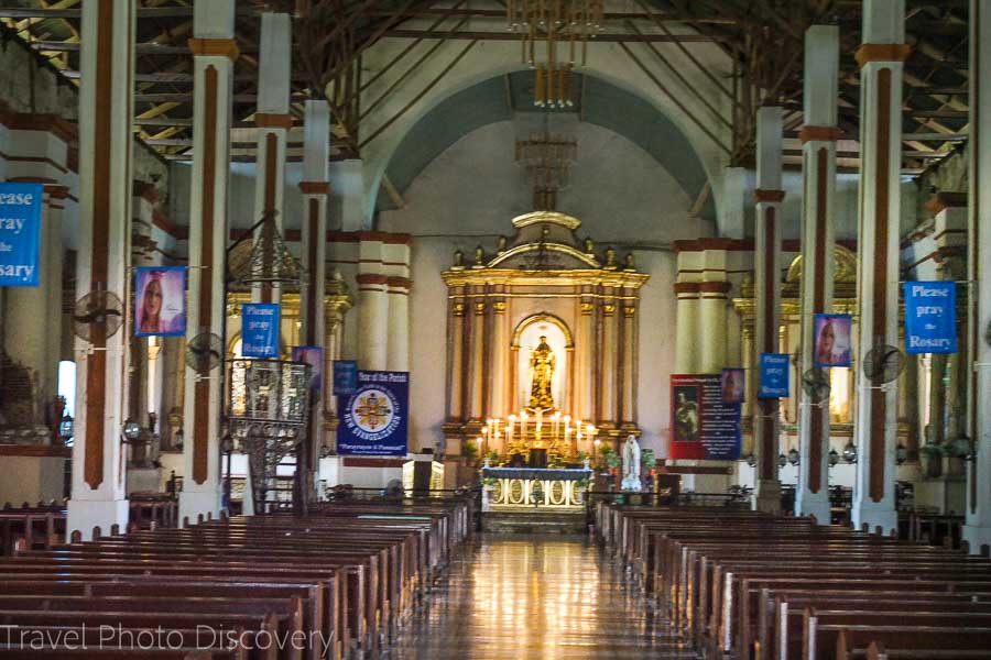 Interior of Paoay church