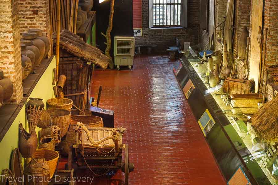 Touring Laoag county museum Ilocos Norte