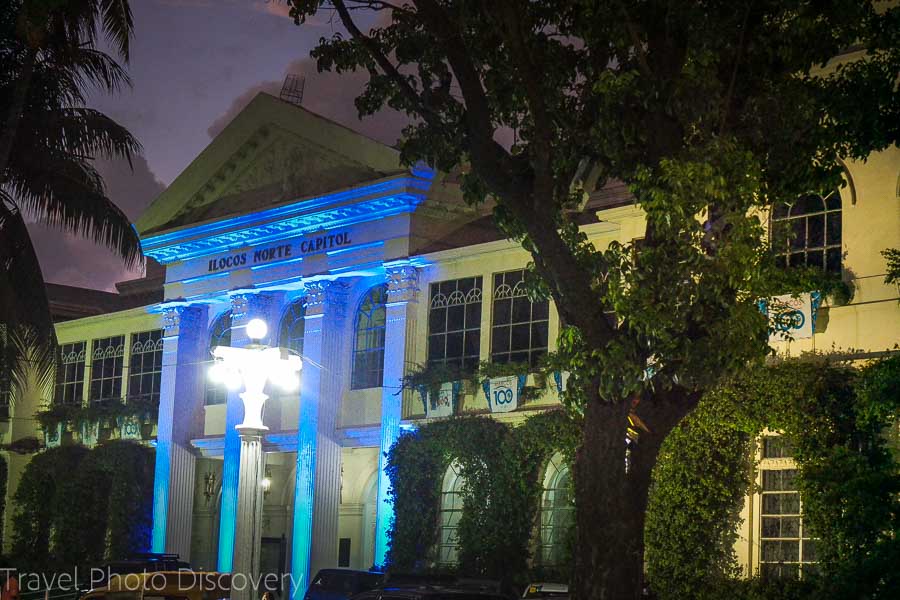 Touring Laoag at night Ilocos Norte