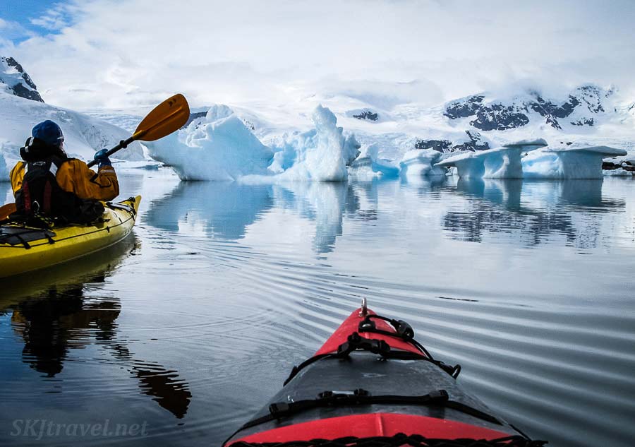 Exploring Cuverville Island 