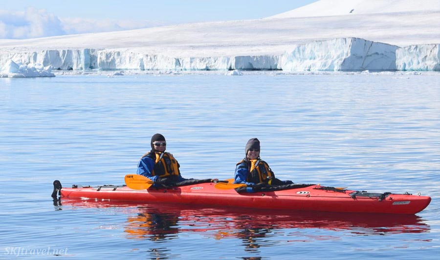 Kayak trip to Antarctica