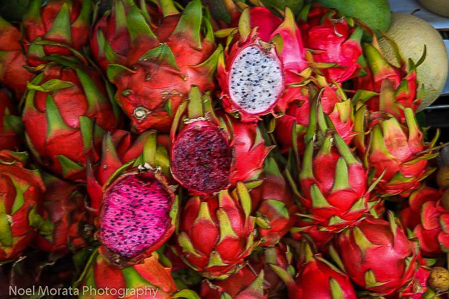 Unusual and exotic Dragon fruit